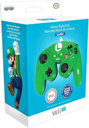 لوحة القتال السلكية PDP لجهاز Wii U - لويجي in Saudi Arabia