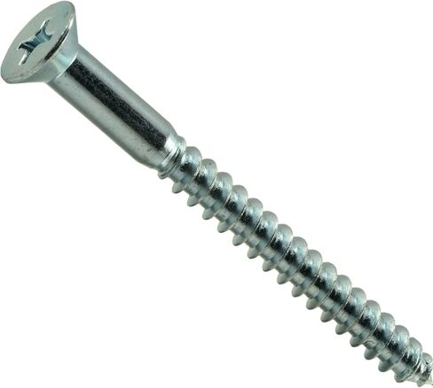 014973474065 Phillips Flat Wood Screws, 12 x 2-3/4, Piece-50 in Kuwait