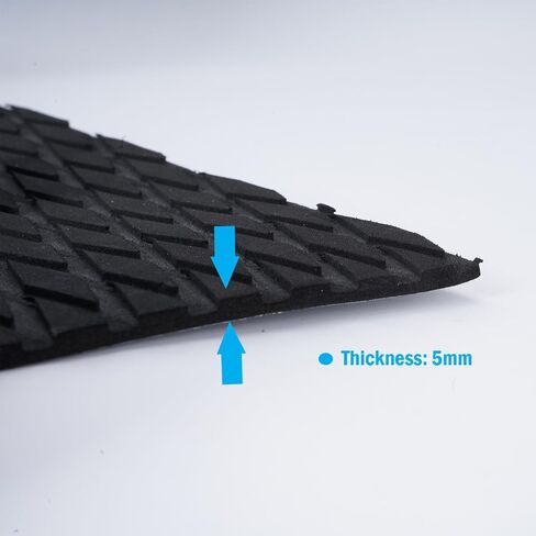 Nisorpa EVA Foam Boat Flooring Sheet، ذاتية اللصق، أرضية القارب، سطح السفينة غير قابل للانزلاق، خشب الساج البحري، سجادة القارب لليخوت، قوارب الكاياك، لوح ركوب الأمواج، قارب RV، 86.6 بوصة × 23.6 بوصة، أسود in Saudi Arabia