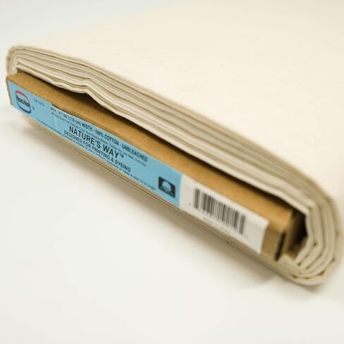 Roc-lon 47/48 Inches Wide 100% Cotton Nature Way Quality Muslin, Unbleached Cut by The Yard in Saudi Arabia