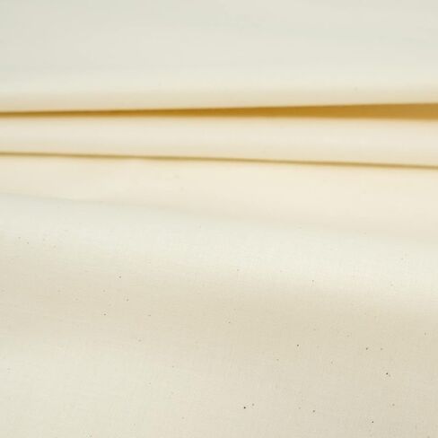 Roc-lon 47/48 Inches Wide 100% Cotton Nature Way Quality Muslin, Unbleached Cut by The Yard in Saudi Arabia