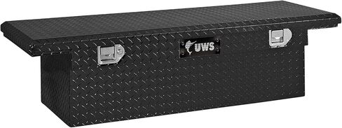 UWS TBS-58-LP-BLK صندوق أدوات متقاطع ذو غطاء واحد أسود مقاس 58 بوصة مع غطاء مشطوف معزول in Kuwait