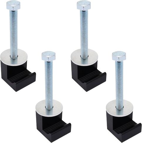 طقم تركيب صندوق أدوات الشاحنة 4 قطع، صندوق أدوات الشاحنة الصغيرة، صندوق أدوات الشاحنة العالمي، لوازم التثبيت، خطاف J من الألومنيوم لصندوق أدوات كروس in Kuwait