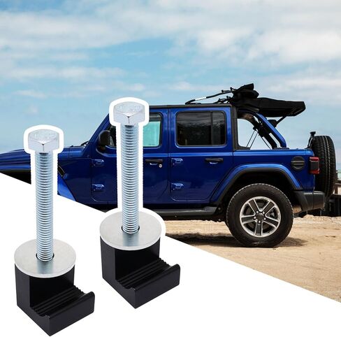 طقم تركيب صندوق أدوات الشاحنة 4 قطع، صندوق أدوات الشاحنة الصغيرة، صندوق أدوات الشاحنة العالمي، لوازم التثبيت، خطاف J من الألومنيوم لصندوق أدوات كروس in Kuwait