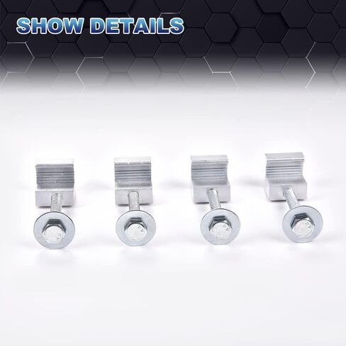 تأتي مجموعة أدوات تركيب صندوق أدوات الشاحنة مع صواميل تثبيت، زوج واحد من صندوق أدوات الشاحنة العالمي، ملحقات أدوات تثبيت السكك الحديدية، مشبك ربط in Kuwait