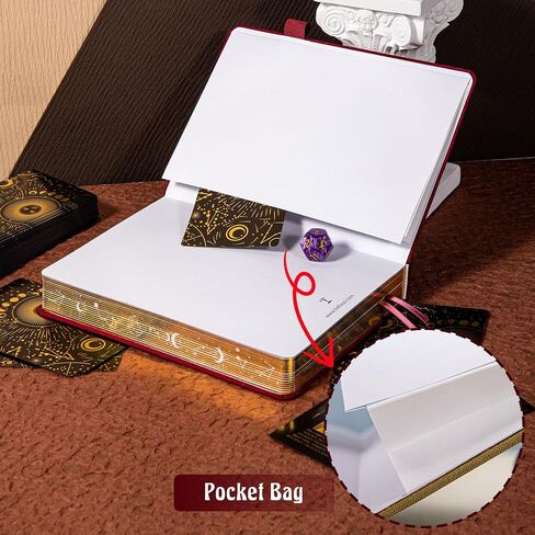 Bullet Dotted Journal, Aries Constellations Dot Notebook, with 256 Numbered Dot Grid Pages, 160gsm Bleed Proof Thick Paper, For Women Men in Saudi Arabia