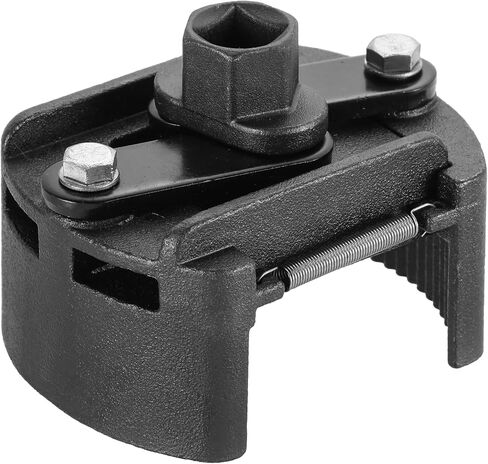 طقم مفتاح فلتر زيت قابل للتعديل 80-105 ملم | أداة إزالة فلتر الزيت العالمية، مجموعة مقابس غطاء فلتر الزيت، محرك 1/2 بوصة in Kuwait