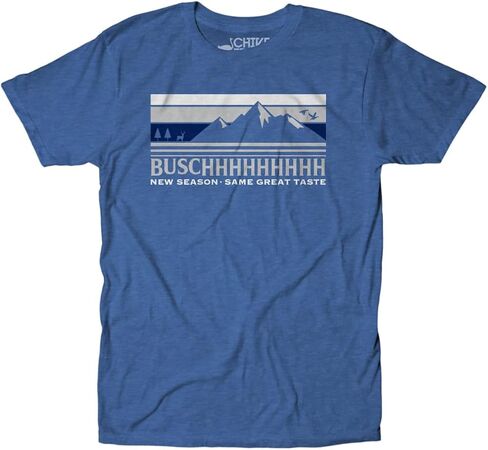theCHIVE Men's Buschhh - Busch Beer T-Shirt in Saudi Arabia