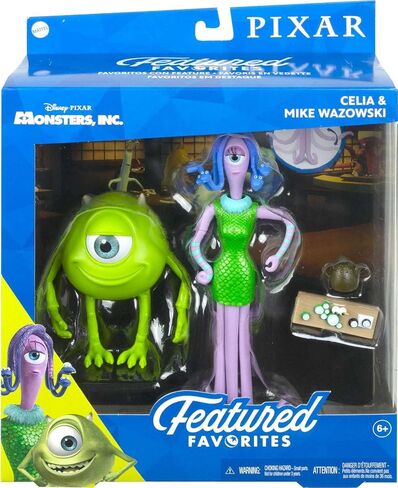 Mattel Disney and Pixar Featured Favorites Flik & Dot A Bug's Life Collectable Figures with Accessories, Highly Posable with Authentic Look, Collectors Gift Ages 6 Years & Up in Saudi Arabia