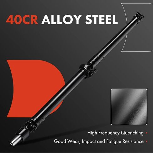 A-Premium Rear Complete Drive Shaft Prop Shaft Driveshaft Assembly Compatible with Subaru Crosstrek 2016-2017, Forester 2014-2017, XV Crosstrek 2013-2015, Manual Transmission AWD, Replace# 27111FJ071 in Saudi Arabia