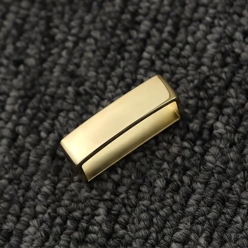TANJUN 2pcs Belt Loop Keepers 28mm-30mm Metal Belt Loops Anti-Slip Frosted Black Men's Belt Buckle Accessories in Saudi Arabia