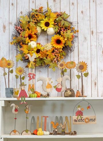 Boston International Decorative Wreath, 20-Inches, Lemons in Saudi Arabia