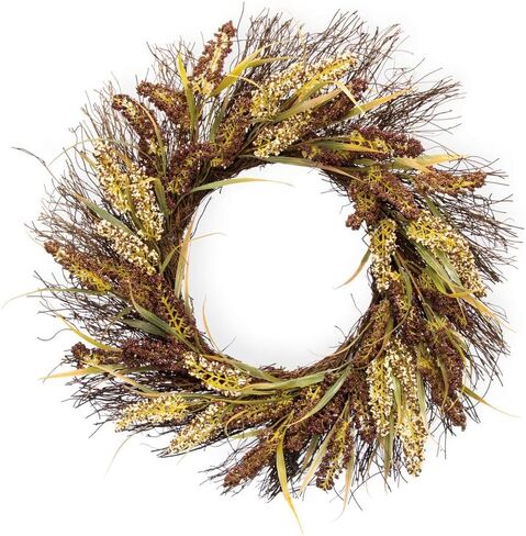 Boston International Decorative Wreath, 20-Inches, Lemons in Saudi Arabia