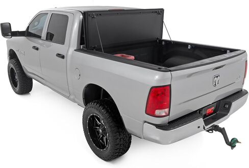 Rough Country Hard Flip Up Bed Cover for 2009-2018 Ram 1500 | 5'7" - 49319550 in Saudi Arabia