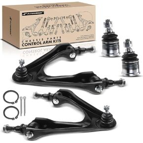 A-Premium Front Upper Control Arm with Ball Joint & Bushing Compatible with Honda Accord 1994-1997 Odyssey 1995-1998 Acura CL Isuzu Oasis 4-PC Set