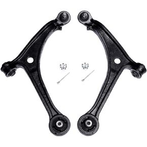 Left Right Front Lower Control Arm and Ball Joint Assembly Compatible 2005 2006 2007 2008 2009 2010 Honda Odyssey Driver Passenger Side 2PCS AUQDD K620504 K620505 Professional Suspension