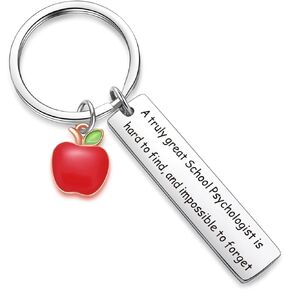Psychological Counselor Keychain Psychiatrist Teacher Key Chain Psychology Therapist Gift School Psychologist Gift