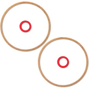 2 Pcs 16010-883-015 Carburetor Bowl Gasket Kit Carburetor Gasket Lawnmower Parts Carburetor Parts Compatible with Honda Gcv160 Gcv190 G150 G200 G300 G400 Gc135 Gc160 Gc190