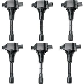 Ignition Coil Pack UF550 Compatible with 2007-2020 Nissan Infiniti Maxima Murano Pathfinder Quest Altima Q50 QX60 FX35 3.5L V6 6PCS
