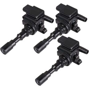 SCITOO 100% New 1pcs Ignition Coil Set Compatible for Hyundai Santa Fe/for Hyundai XG350/ for Kia Amanti 2003-2006 Automobiles Fit for OE: UF439 C1435