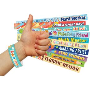 Teacher Created Resources Positive Reinforcement Brag Bracelets (TCR21037)