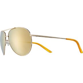 Nike EV1218-751 Chance M Sunglasses Gold Frame Color, Brown with Gold Mirror Lens Tint, 61/14/140