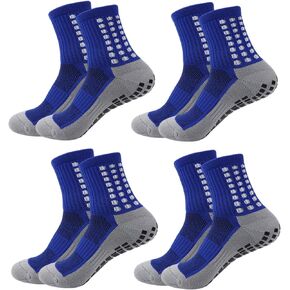 Men's Grip Socks Soccer Non Slip Socks Football Socks Running Socks 4-10 Pairs……