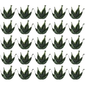 EXCEART DIY Flower Calyxes Supplies 50pcs Artificial Flower Calyxes Plastic DIY Dried Flower Receptacle Calyxes Flower Arrangement Supplies for DIY Craft Flower Making Green Wedding Cake