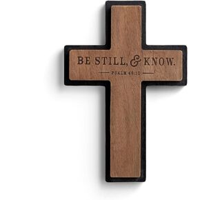 DaySpring - Be Still & Know - Wood Wall Cross (J3870)