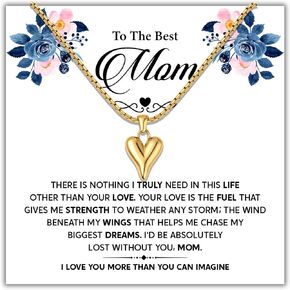 To My Daughter Necklace from Dad Mom, Granddaughter Gifts from Grandma Grandpa, To My Granddaughter Necklace Birthday Gift for Granddaughter, Mom Necklace Gifts from Son Daughter