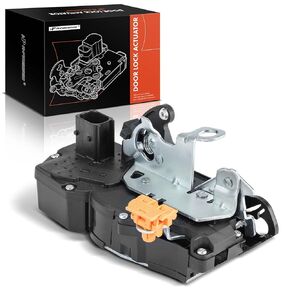 A-Premium Door Lock Latch Actuator Compatible with Cadillac Vehicles -CTS 2009 2010 2011 2012 2013 2014 - Front Right Passenger Side, 5 Pins, Replace# 25876535, 22741952