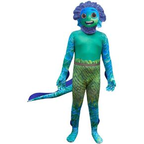 زي ليتو آنجلز البحر الوحشي للهالوين للأطفال الأولاد ملابس الحفلات الفاخرة مع قناع الرأس، بذلة/مجموعة ملابس in Kuwait