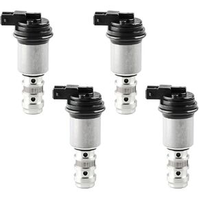 4PCS Engine Variable Valve Timing (VVT) Solenoid Actuator Compatible with BMW 545I 550I 645CI 650I 745I 745LI 750I 750LI 760I 760LI Alpina B7 X5 Replacement for 11361707323