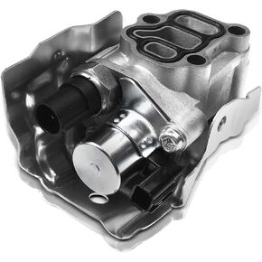 A-Premium Engine Variable Valve Timing (VVT) Solenoid Compatible with Acura TSX Base 2004 2005 2006 2007 2008 2009 L4 2.4L Sedan, Replace# 15810-PRB-A03