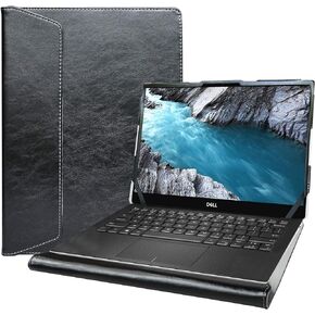 Alapmk Protective Case for 13.3" Dell XPS 13 2-in-1 7390 9310/Latitude 9330 9340 & Yoga Slim 7i Carbon/ThinkPad X1 Nano 13/ideapad S540-13IML [Not fit XPS 13 2-in-1 9365/XPS 13 7390 9310 9300],Black