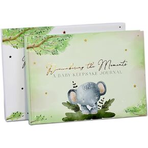 Baby Keepsake Journal Cherish every milestone effortlessly. Gender-Neutral Scrapbook, First 5 years Baby Photo album