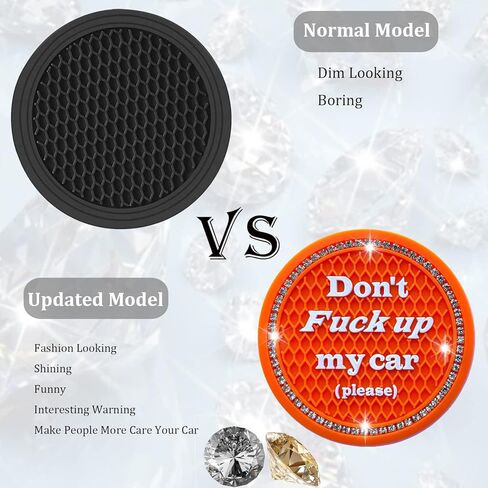 طقم أكواب السيارة مكون من قطعتين، ملحقات داخلية للسيارة، حامل أكواب السيارة العالمي، حامل أكواب السيارة، قواعد أكواب للسيارة/سيارات الدفع الرباعي/الشاحنة (وردي، قطعتان) in Kuwait