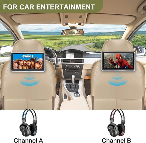 سماعات رأس SIMOLIO اللاسلكية لمشاهدة التلفزيون مع جهاز إرسال واحد، سماعات الأشعة تحت الحمراء للأفلام والسيارات الخارجية، بدون تأخير، 4 حزم إلى سماعات رأس متعددة، RCA AUX بصري رقمي، التحكم في مستوى الصوت، خيار قناتين in Kuwait
