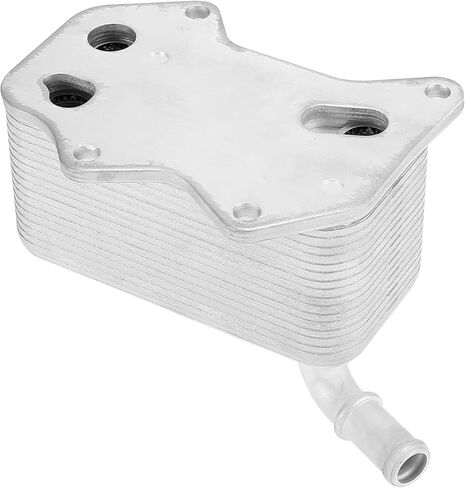 X AUTOHAUX 06D117021C Automatic Engine Oil Cooler 18 Rows for Volkswagen Jetta 2006-2008 in Saudi Arabia