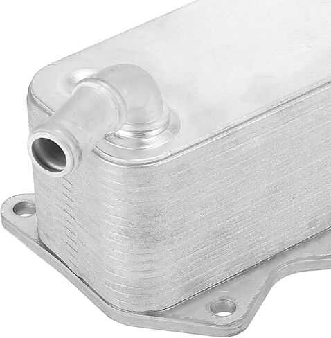 X AUTOHAUX 06D117021C Automatic Engine Oil Cooler 18 Rows for Volkswagen Jetta 2006-2008 in Saudi Arabia