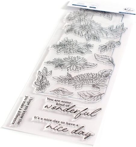 PINKFRESH STUDIO Sunflowers PINKFRESH Stamp 4X12 in Kuwait