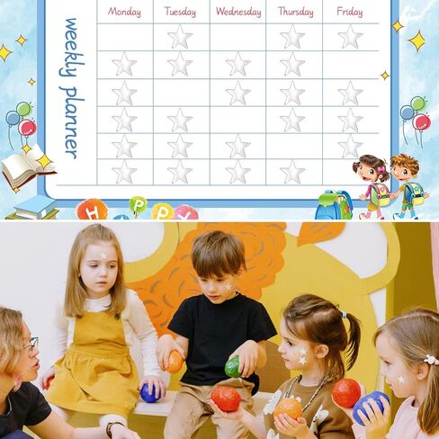 0.8" Diameter Silver Star Stickers - 720 Pcs, 30 Sheets - Reward Stickers for Children, Ideal for Reward Charts and More (720 Pieces, Silver) in Saudi Arabia