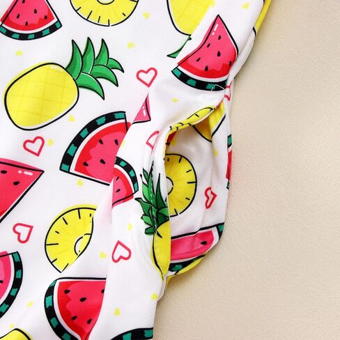 Ritatte Toddler Baby Girl Jumpsuit Sleeveless Adjustable Tie-Up Strap Romper with Pocket Headband Kid One Piece Summer Outfit in Saudi Arabia