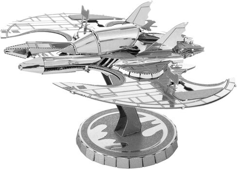 Fascinations Metal Earth Batman 1989 Movie Batwing 3D Metal Model Kit Bundle with Tweezers in Saudi Arabia