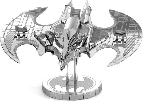 Fascinations Metal Earth Batman 1989 Movie Batwing 3D Metal Model Kit Bundle with Tweezers in Saudi Arabia