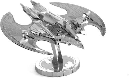 Fascinations Metal Earth Batman 1989 Movie Batwing 3D Metal Model Kit Bundle with Tweezers in Saudi Arabia