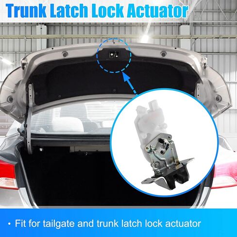X AUTOHAUX Trunk Latch Lock Actuator 5808A079 for Mitsubishi Outlander 2006-2021 Engine Tailgate Door Latch Lock Actuator Motor in Kuwait