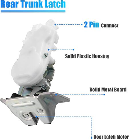 X AUTOHAUX Trunk Latch Lock Actuator 5808A079 for Mitsubishi Outlander 2006-2021 Engine Tailgate Door Latch Lock Actuator Motor in Kuwait