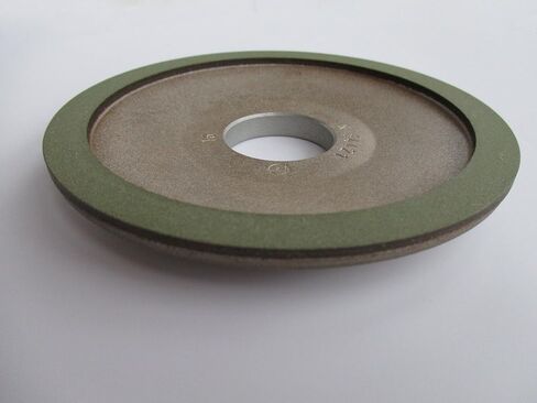 Dia 5 inch. Hole 1.26" (32mm.) Width: 0.4" (10mm.) Type: 12A2-20 Dish Abrasive Diamond Grinding Wheel for Tungsten Carbide Teeth, Circular Saw (125/100 Micron (150 Grit)) in Saudi Arabia