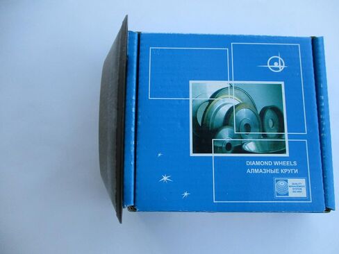 Dia. 4" (100mm.) Hole 1.26" (32mm.) Type: 12R4 Dish Abrasive Diamond Grinding Wheel for Carbide Teeth, Circular Saw (200/160 Micron = 70 Grit) in Saudi Arabia